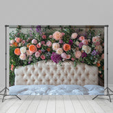 Lofaris Sweet Fresh Spring Photography Headboard Backdrop